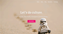 Desktop Screenshot of culturedesign.org